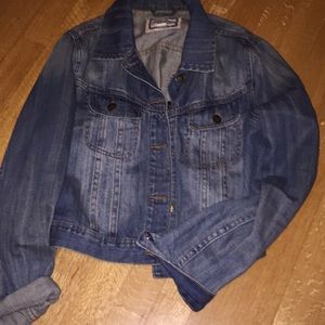 Cropped Jean jacket